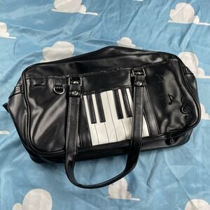 Piano & Music Note Handbag Purse With Violin 41 x 25 cm Bag